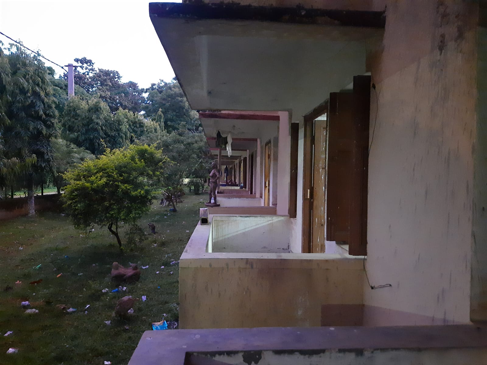 Sripalli Boys’ Hostel Balcony Left